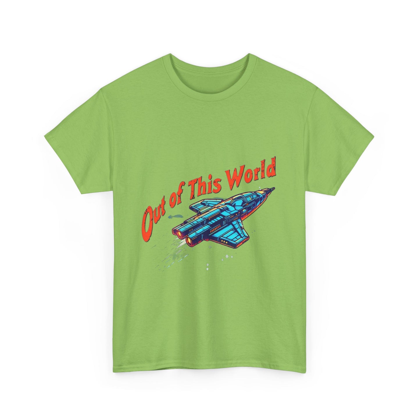 Rocket Ship Unisex Tee - 'Out of This World' Design