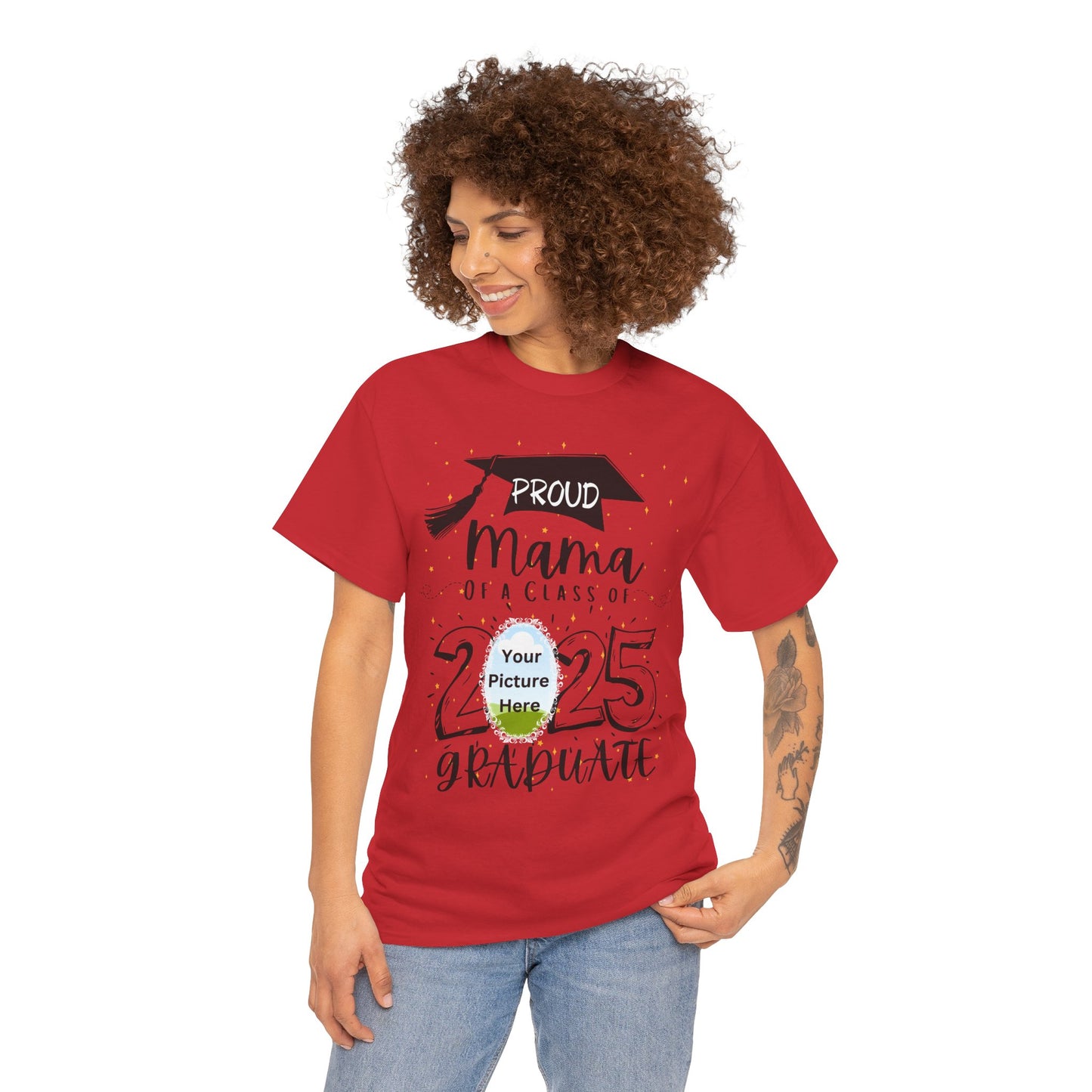 Proud Mama Class of 2025 Graduation Tee