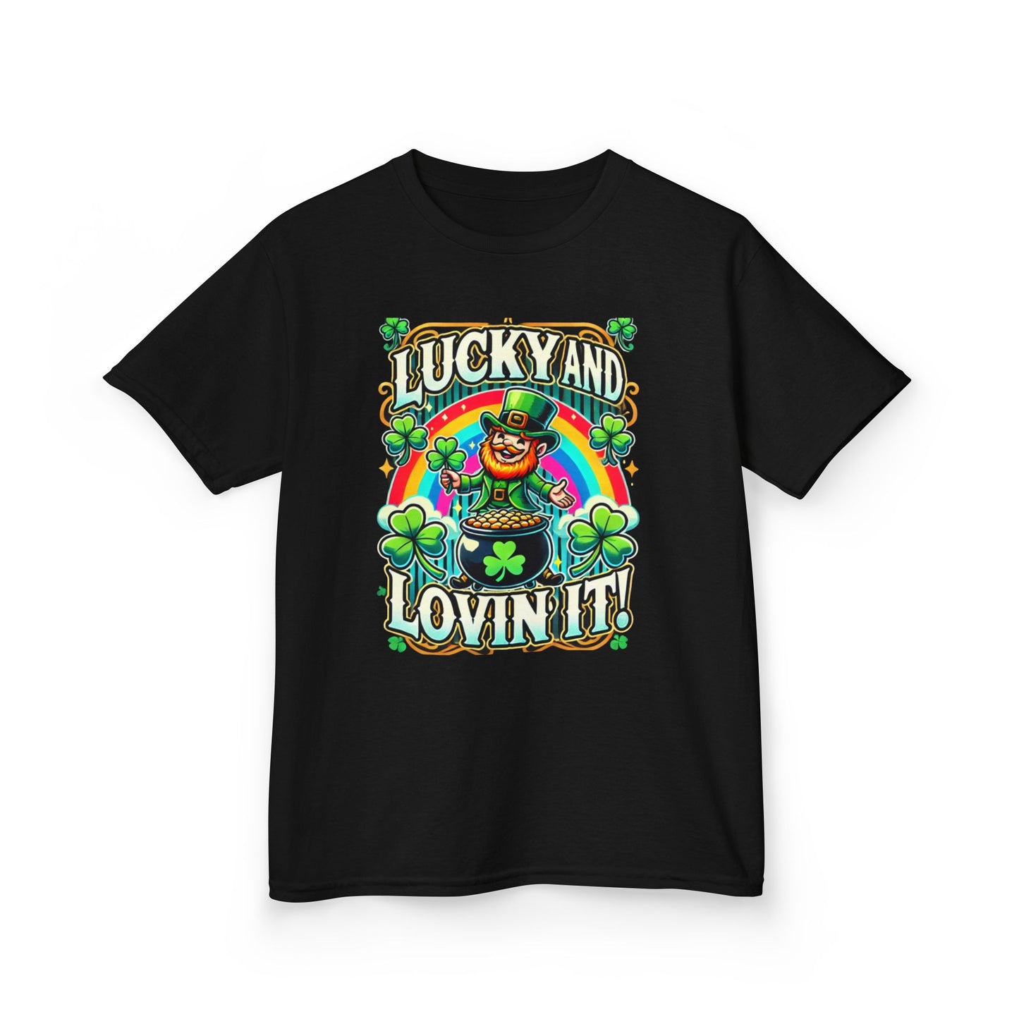 Kids TShirt Lucky Leprechaun Tee