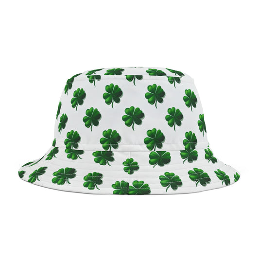 Bucket Hat - Shamrock Pattern St. Patrick's Day Cap