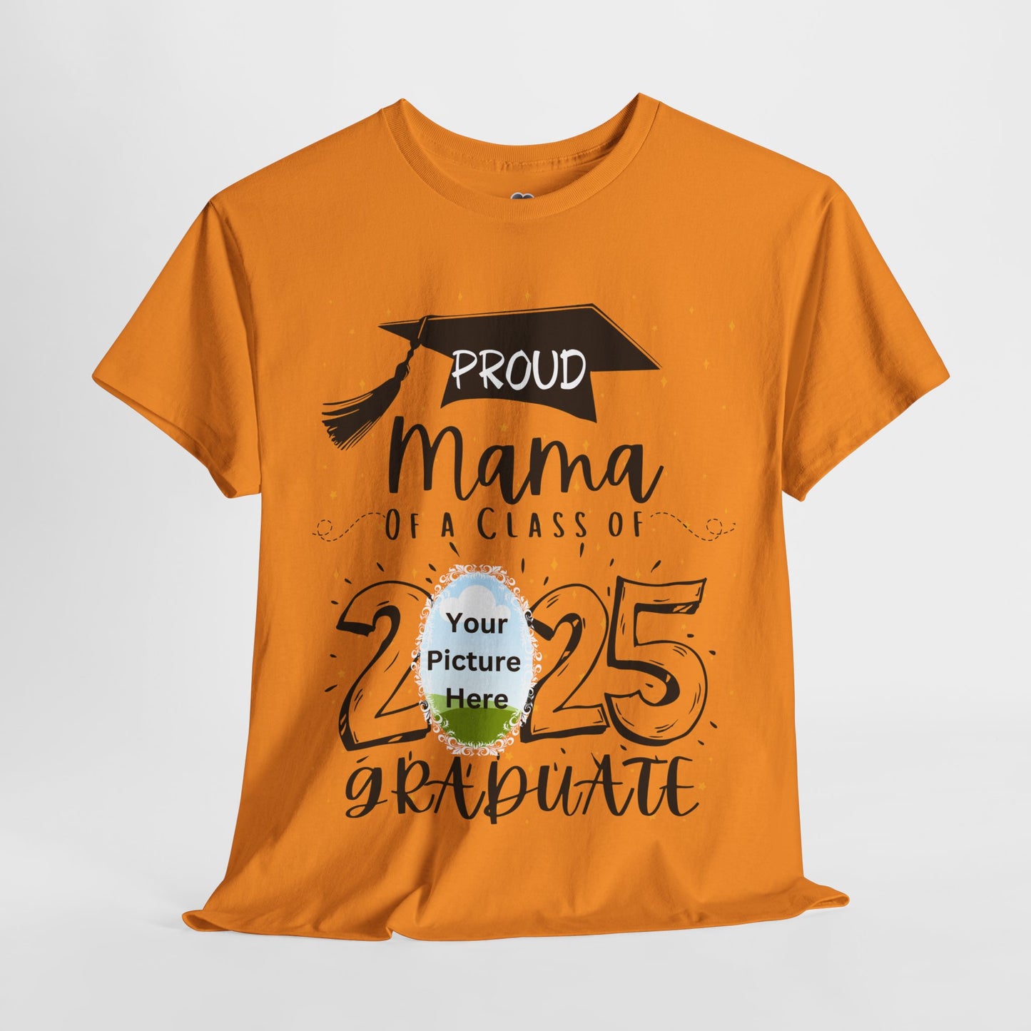 Proud Mama Class of 2025 Graduation Tee