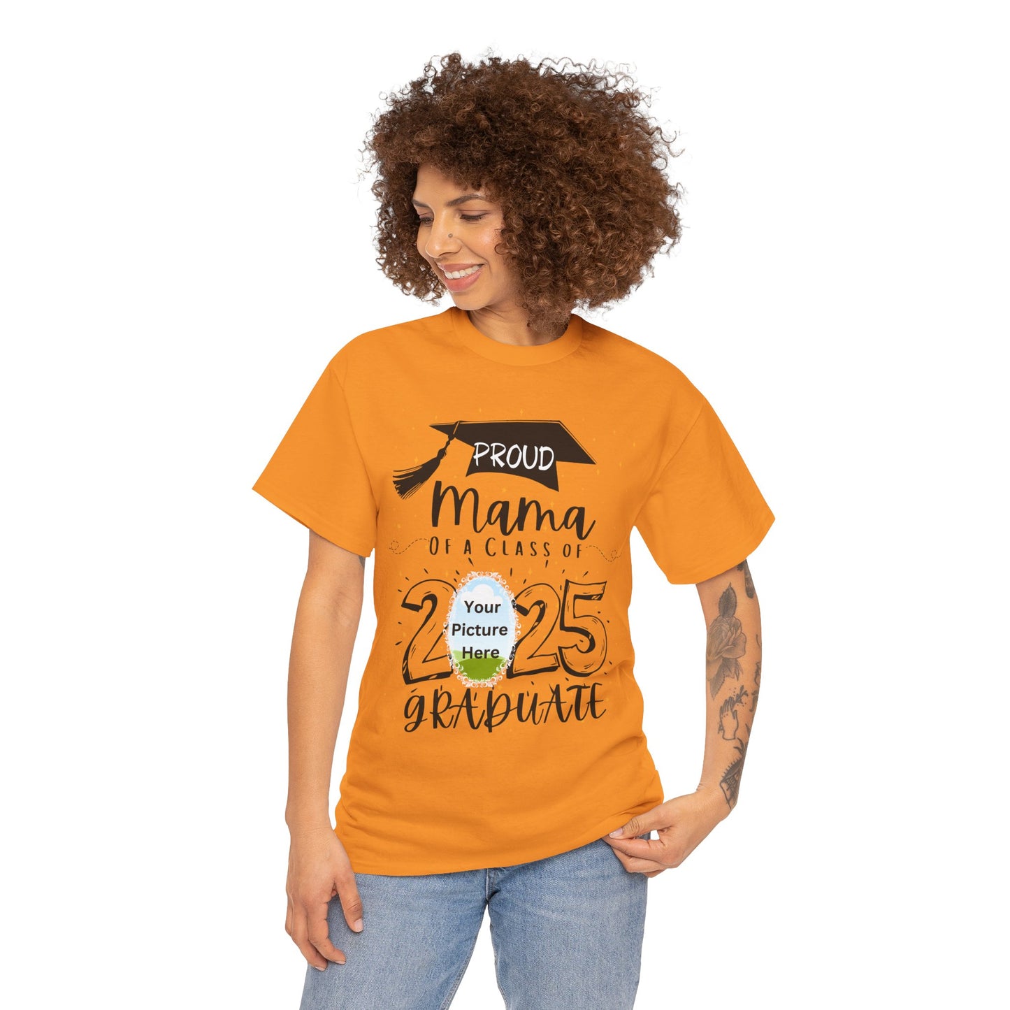 Proud Mama Class of 2025 Graduation Tee