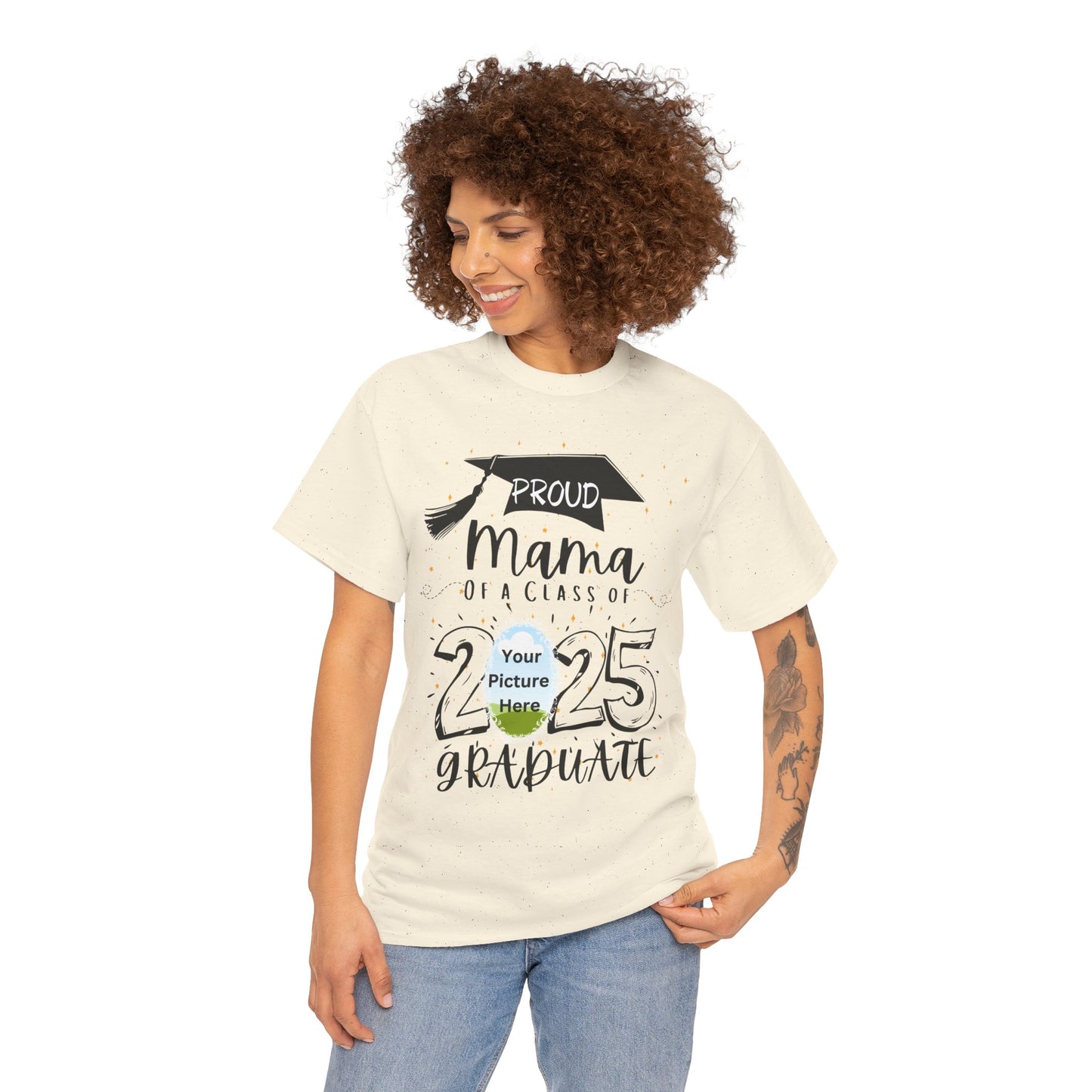 Proud Mama Class of 2025 Graduation Tee