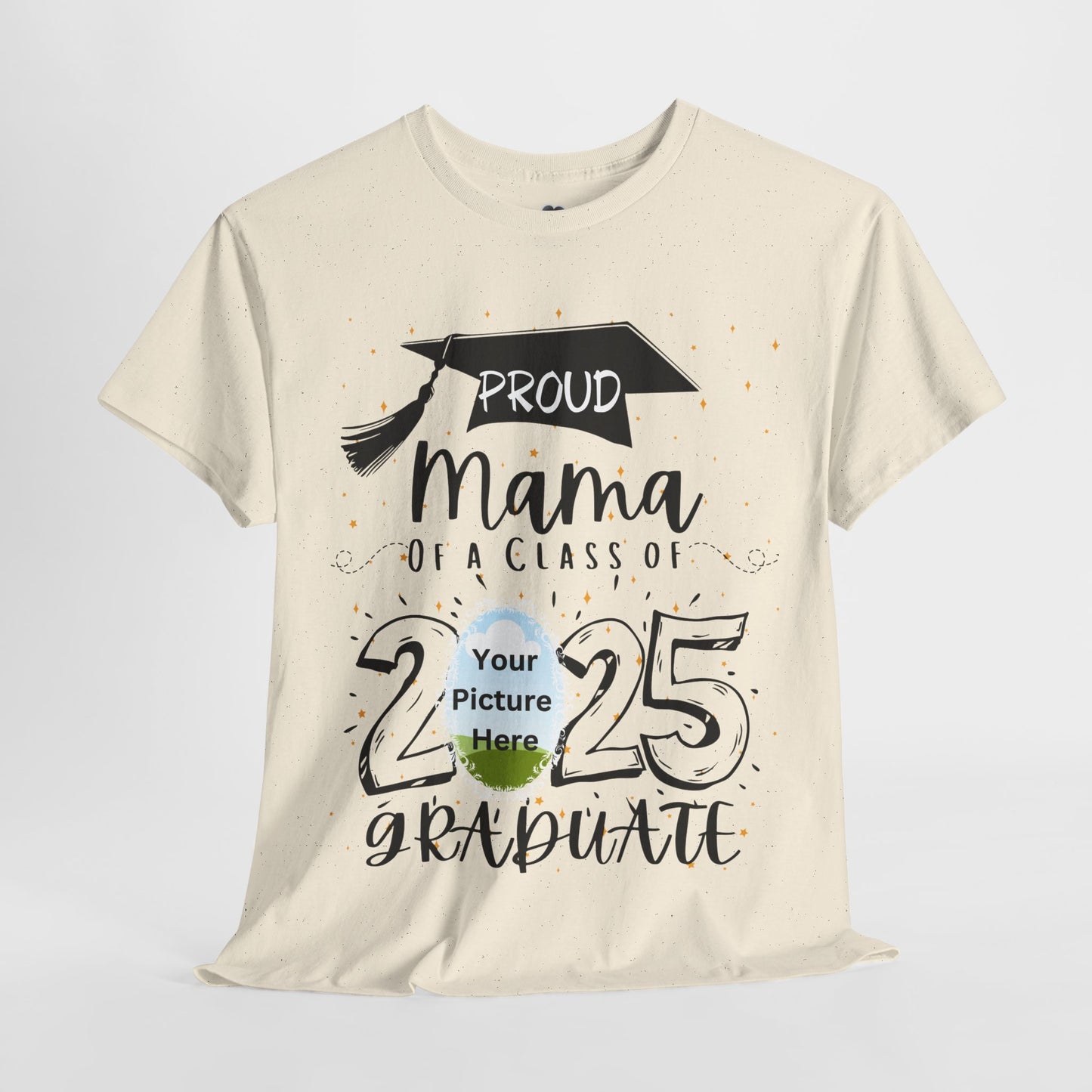 Proud Mama Class of 2025 Graduation Tee