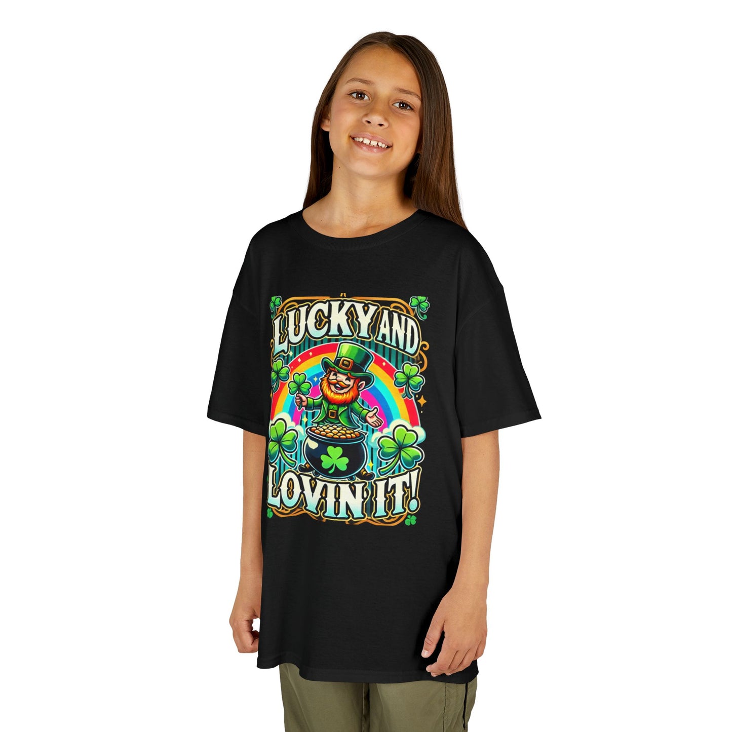 Kids TShirt Lucky Leprechaun Tee