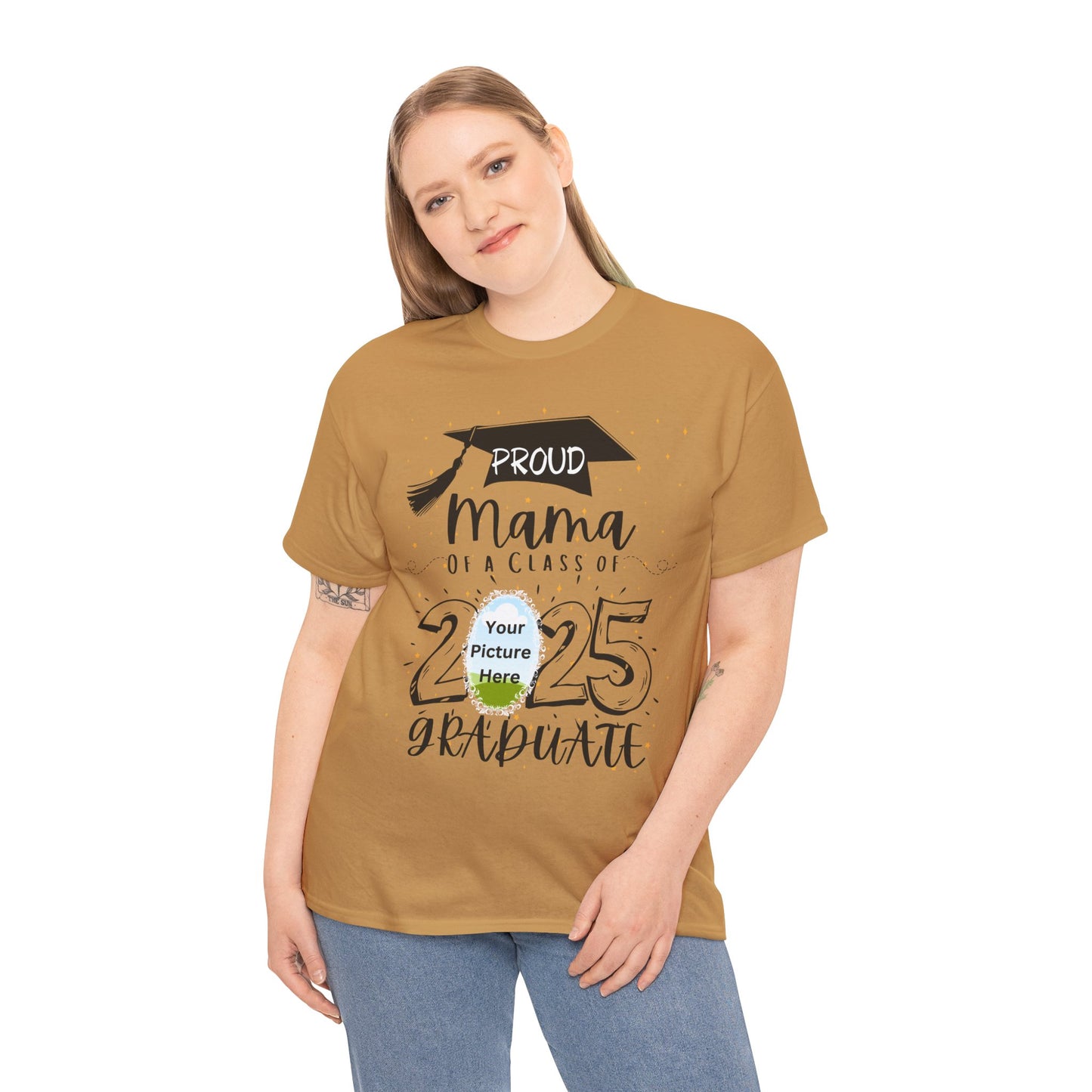 Proud Mama Class of 2025 Graduation Tee