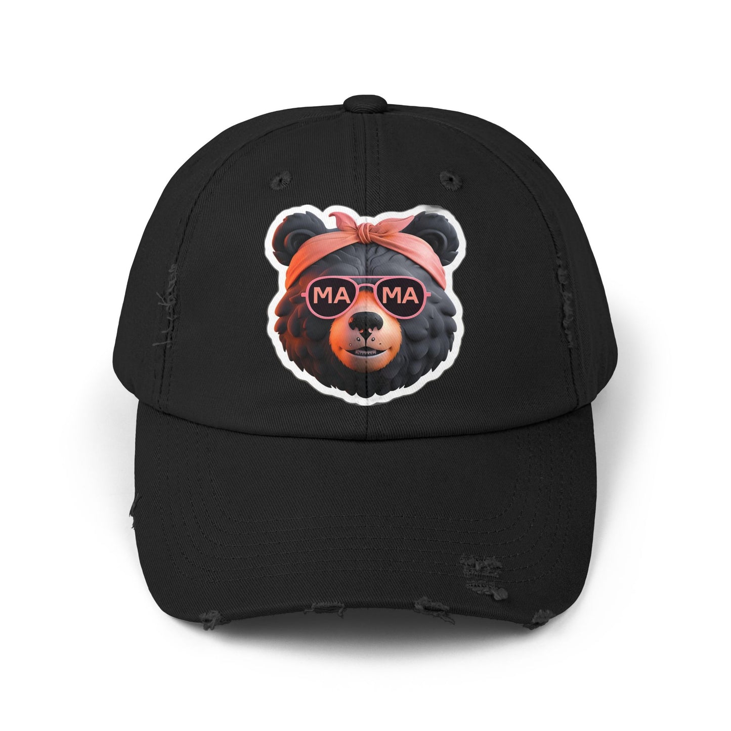 Cap with Mama Bear Sunglasses Design