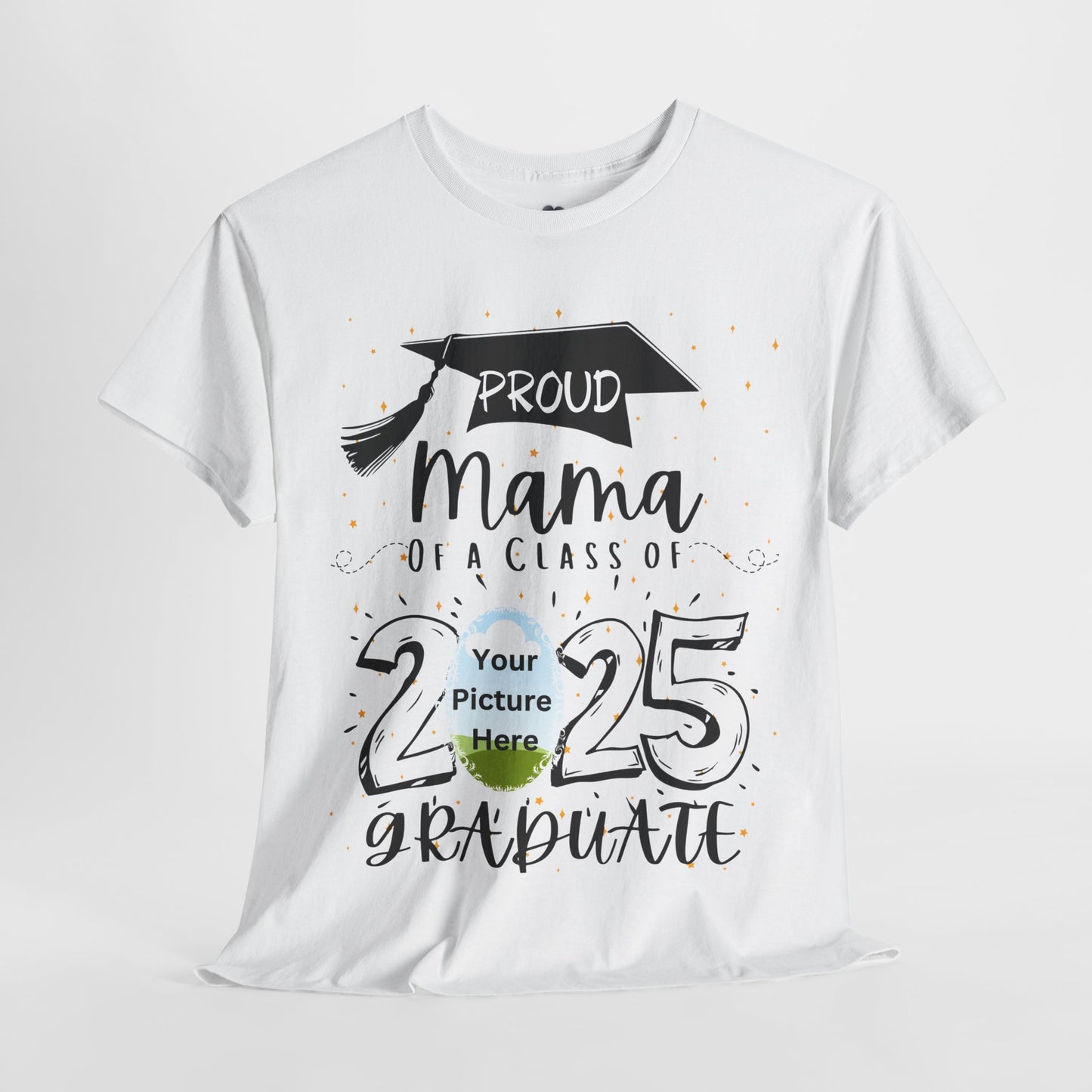 Proud Mama Class of 2025 Graduation Tee