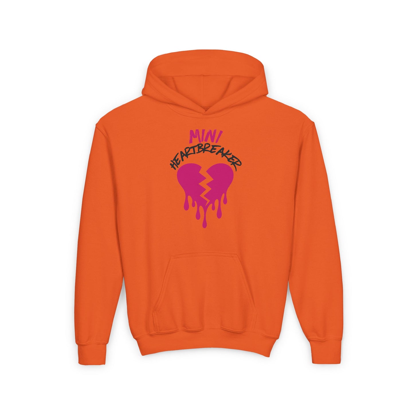 Mini Vibes: Broken Heart Edition Hooded Sweatshirt for Girls