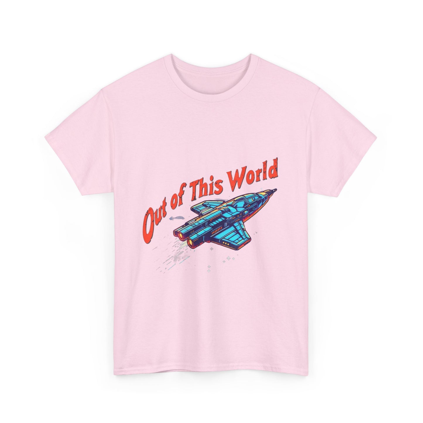 Rocket Ship Unisex Tee - 'Out of This World' Design