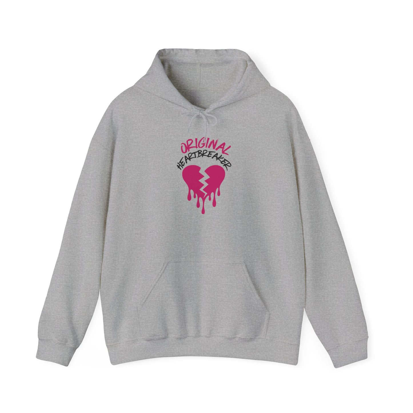 Casual Cool: Broken Heart 'Original' Hoodie for All - Unisex Heavy Blend™ Hooded Sweatshirt