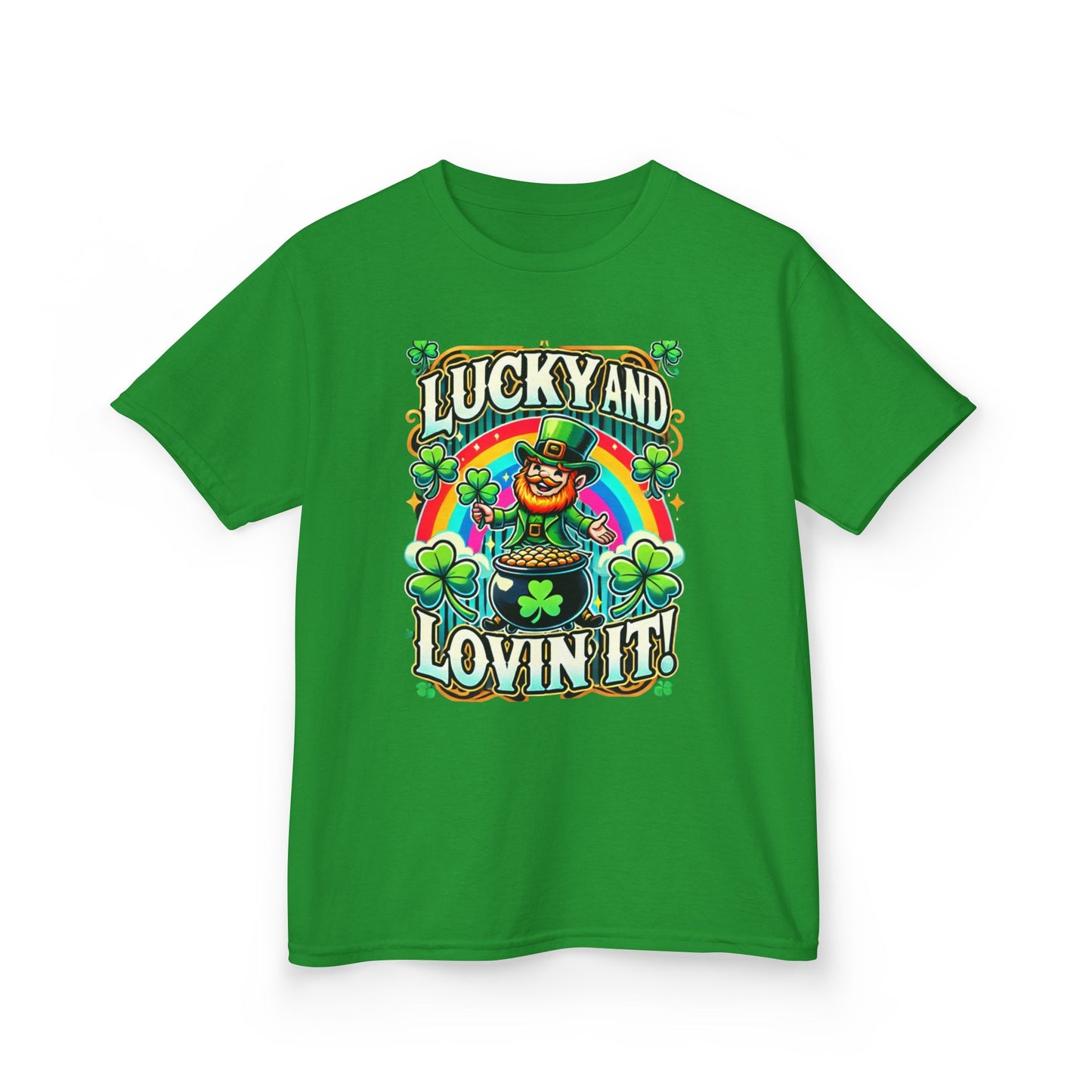 Kids TShirt Lucky Leprechaun Tee