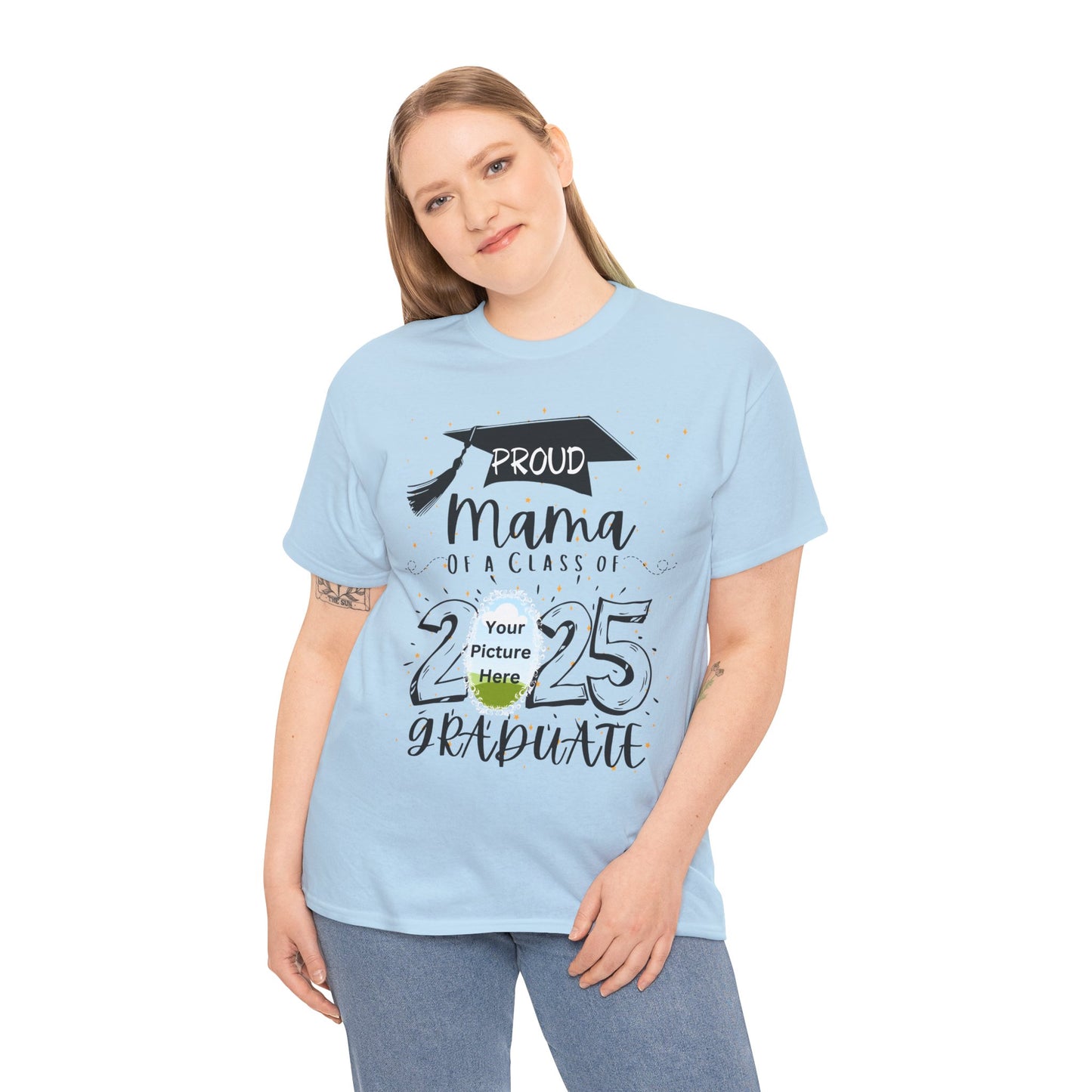 Proud Mama Class of 2025 Graduation Tee