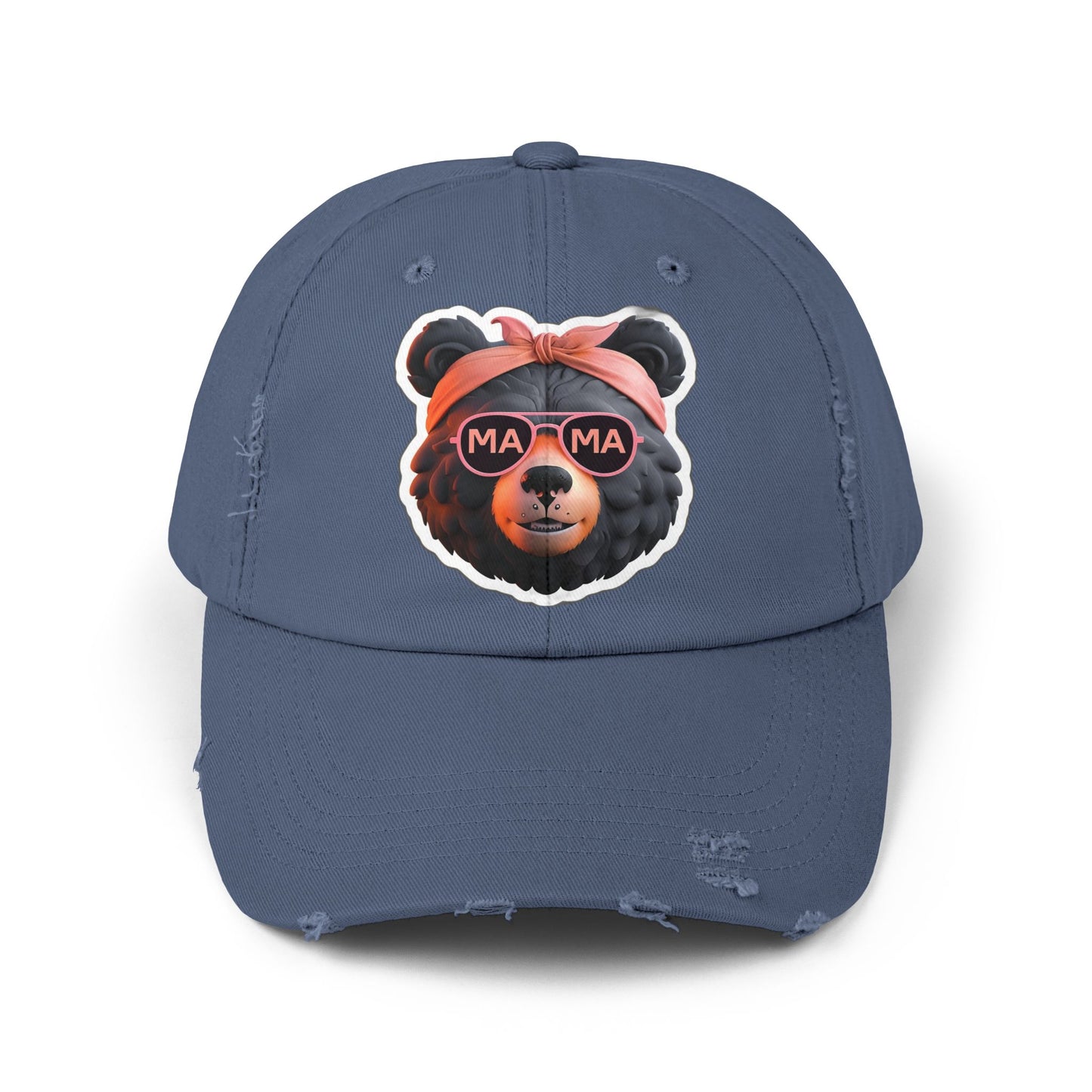 Cap with Mama Bear Sunglasses Design