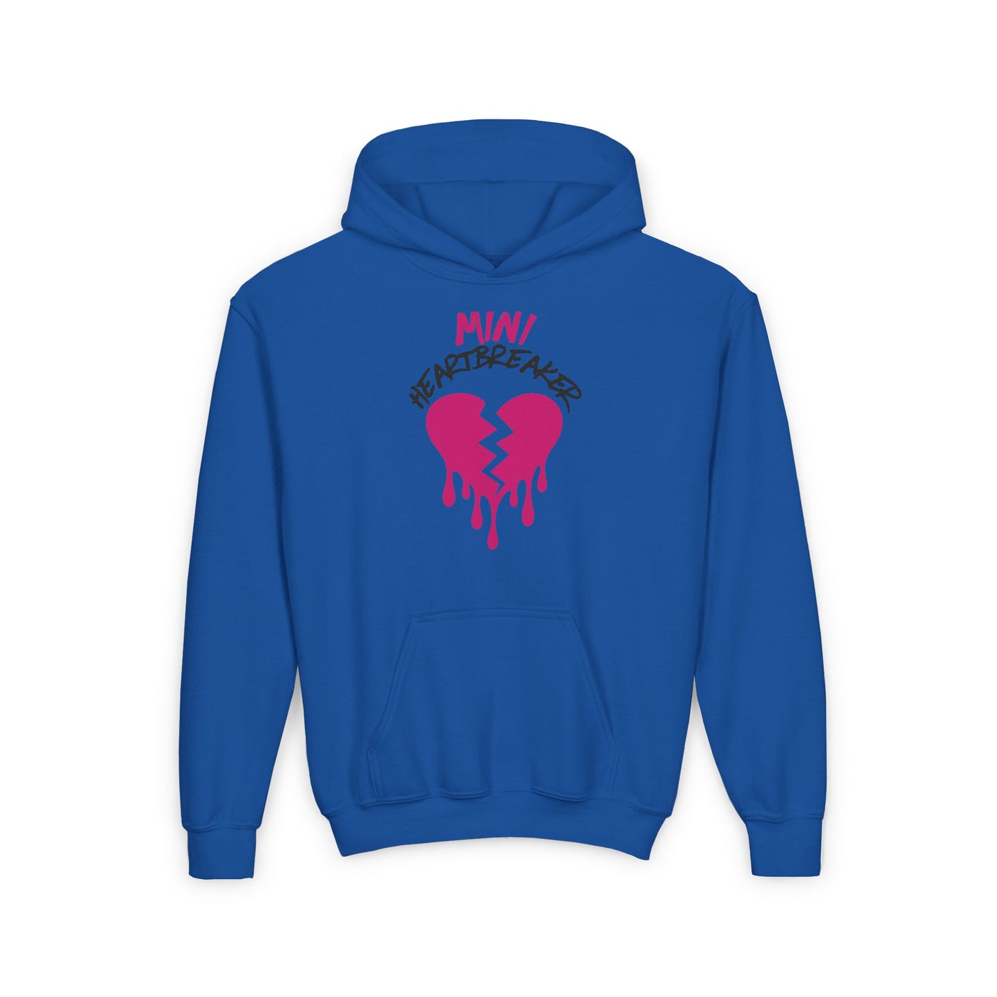 Mini Vibes: Broken Heart Edition Hooded Sweatshirt for Girls