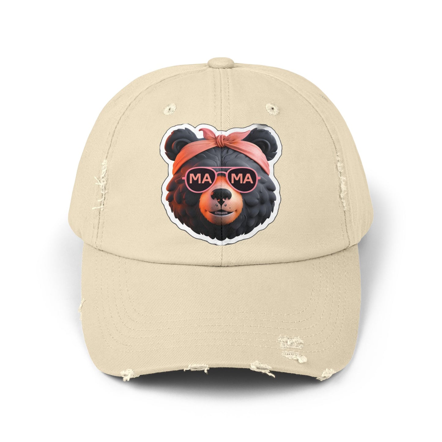 Cap with Mama Bear Sunglasses Design