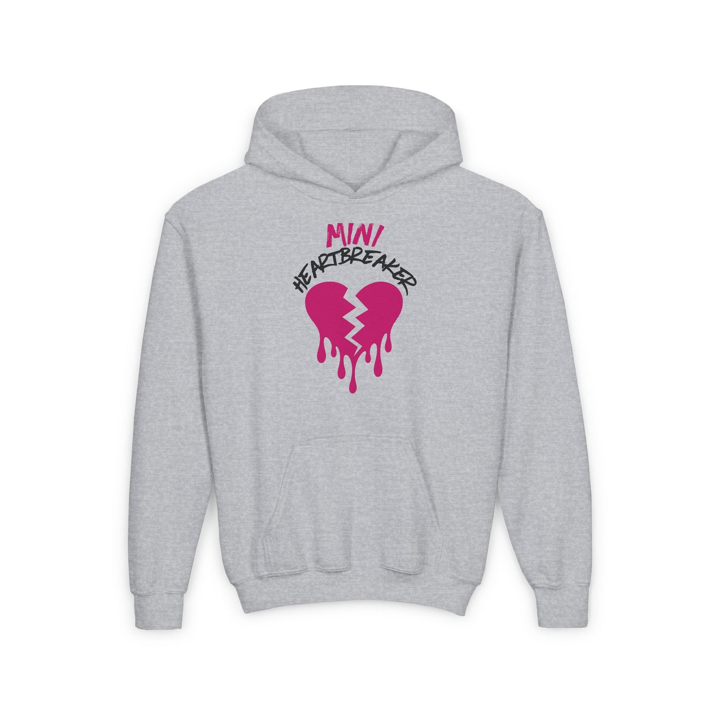 Mini Vibes: Broken Heart Edition Hooded Sweatshirt for Girls