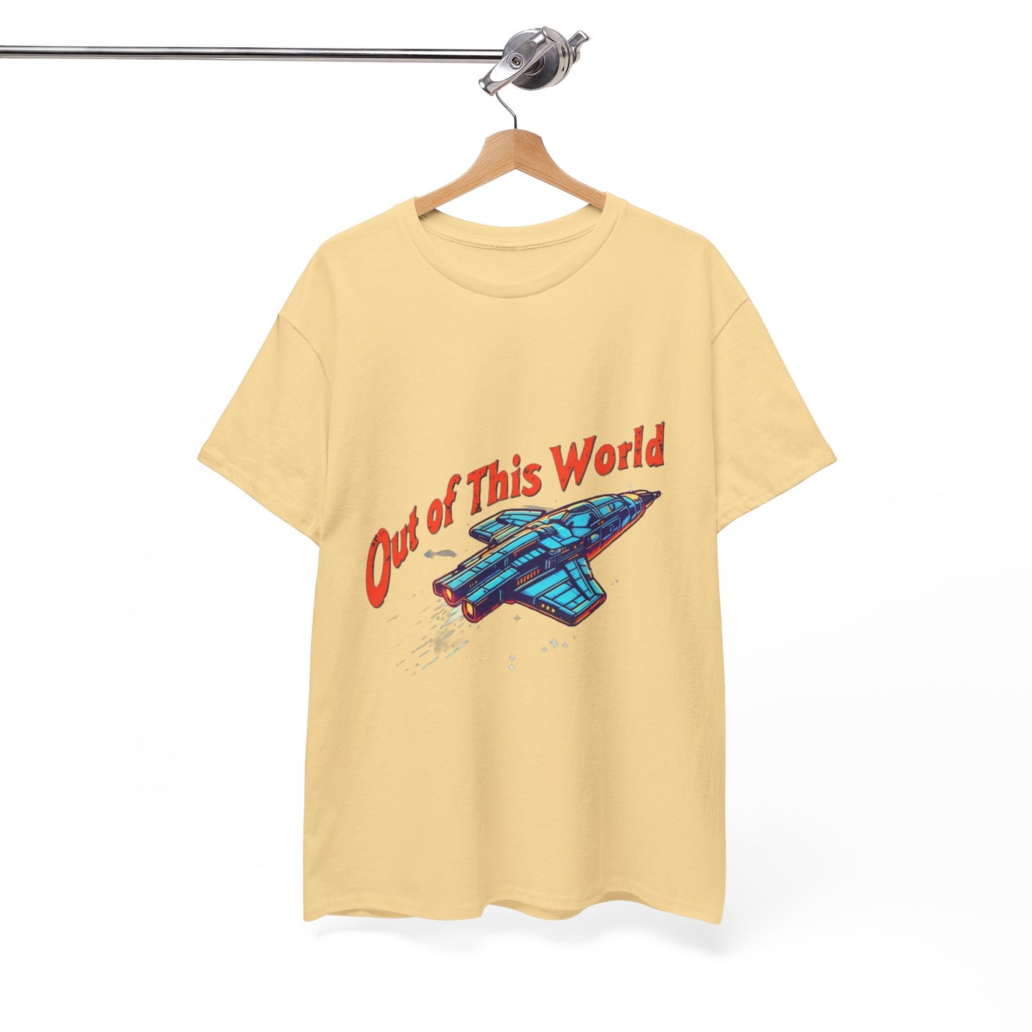 Rocket Ship Unisex Tee - 'Out of This World' Design