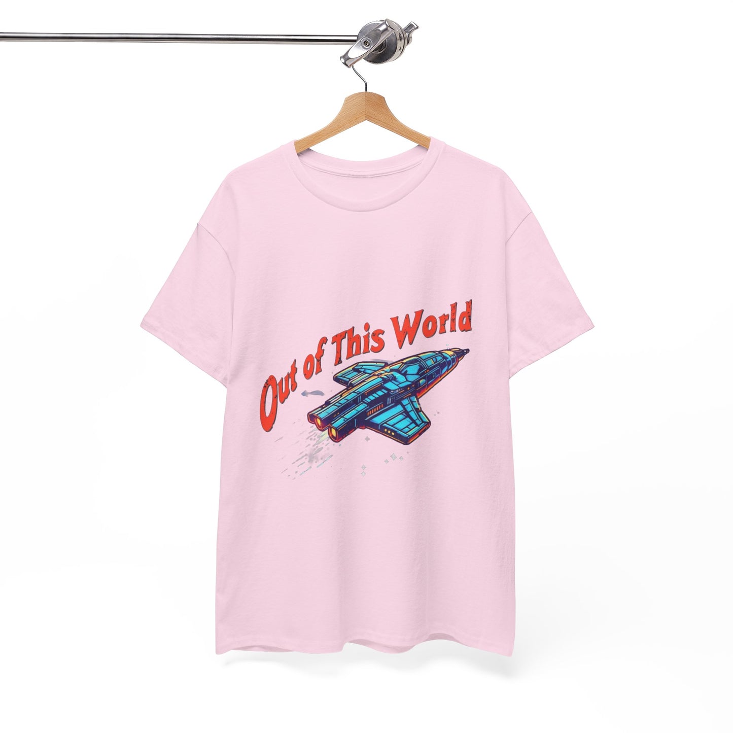 Rocket Ship Unisex Tee - 'Out of This World' Design