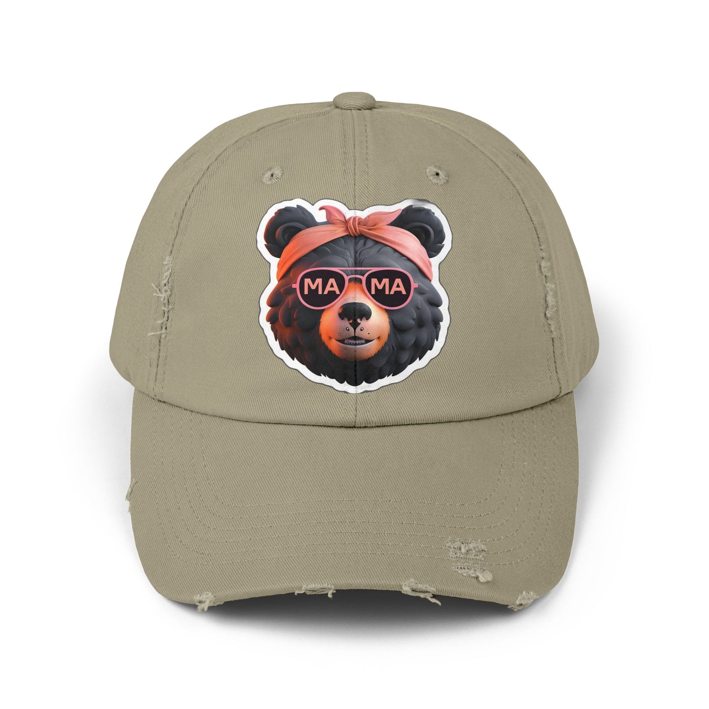 Cap with Mama Bear Sunglasses Design