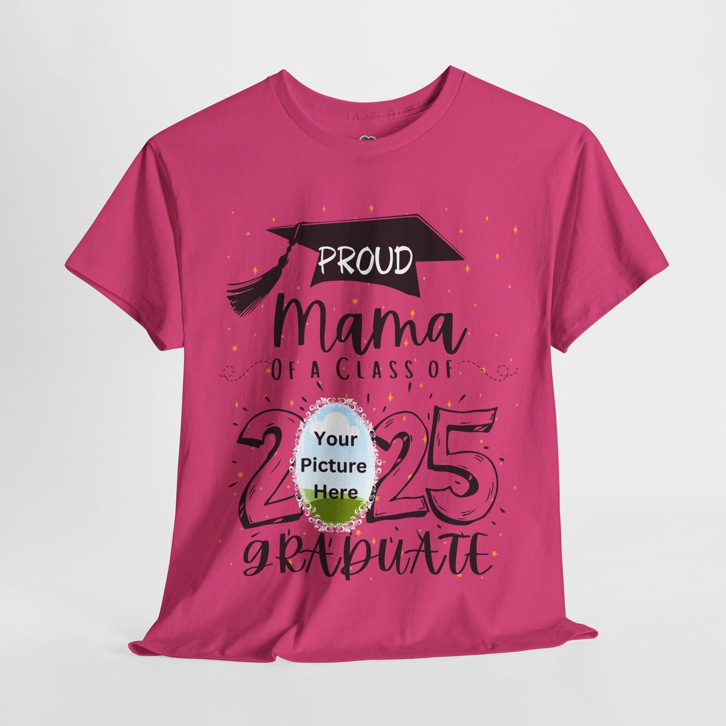 Proud Mama Class of 2025 Graduation Tee