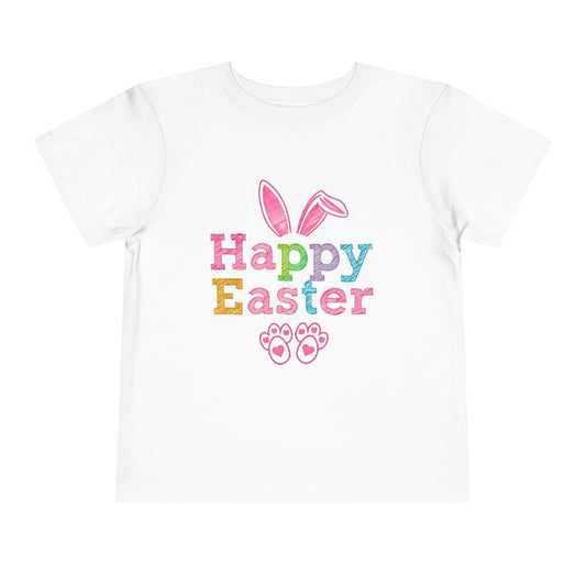 Happy Easter Toddler Short Sleeve Tee