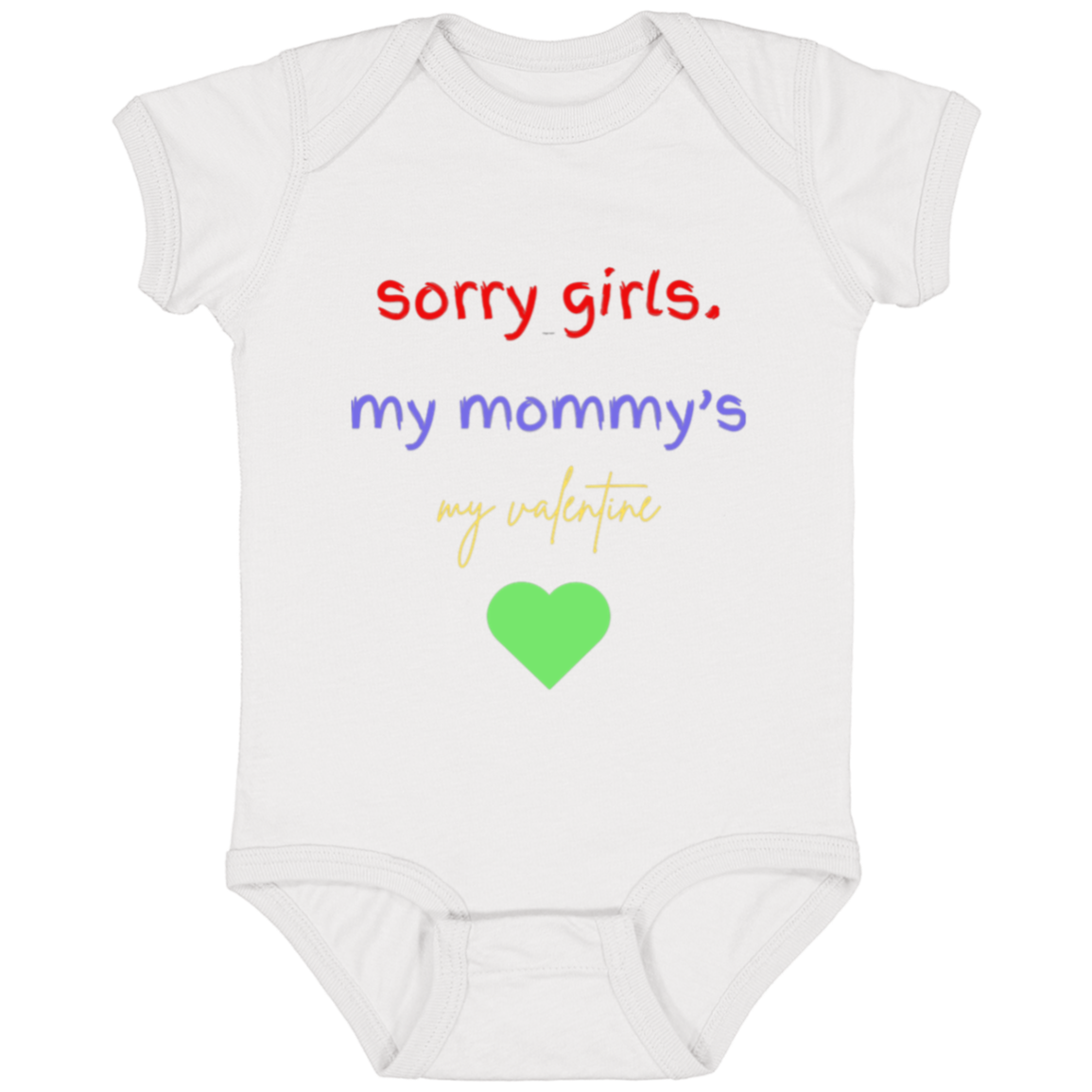 Adorable Valentine's Infant Shirt - 'Mommy's Valentine