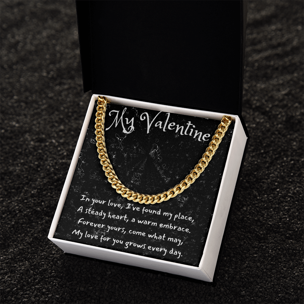 Timeless Elegance: Cuban Chain for Your Valentine