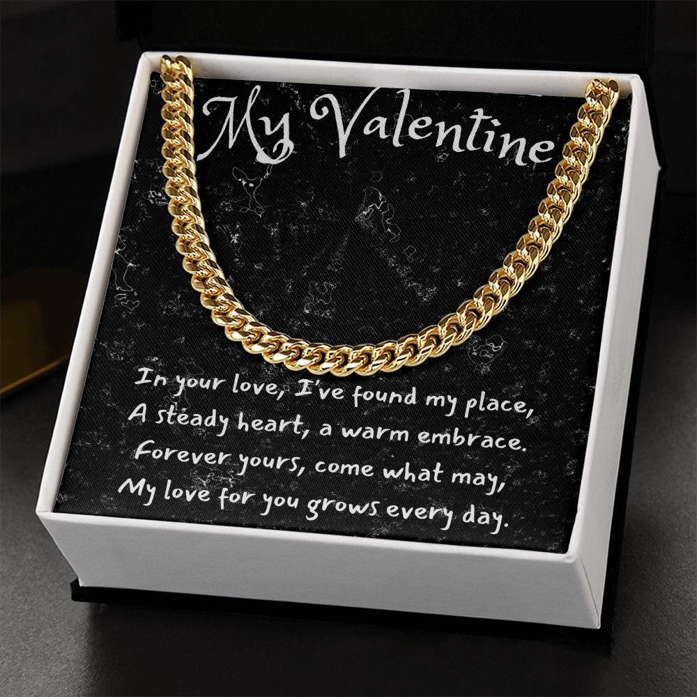 Timeless Elegance: Cuban Chain for Your Valentine