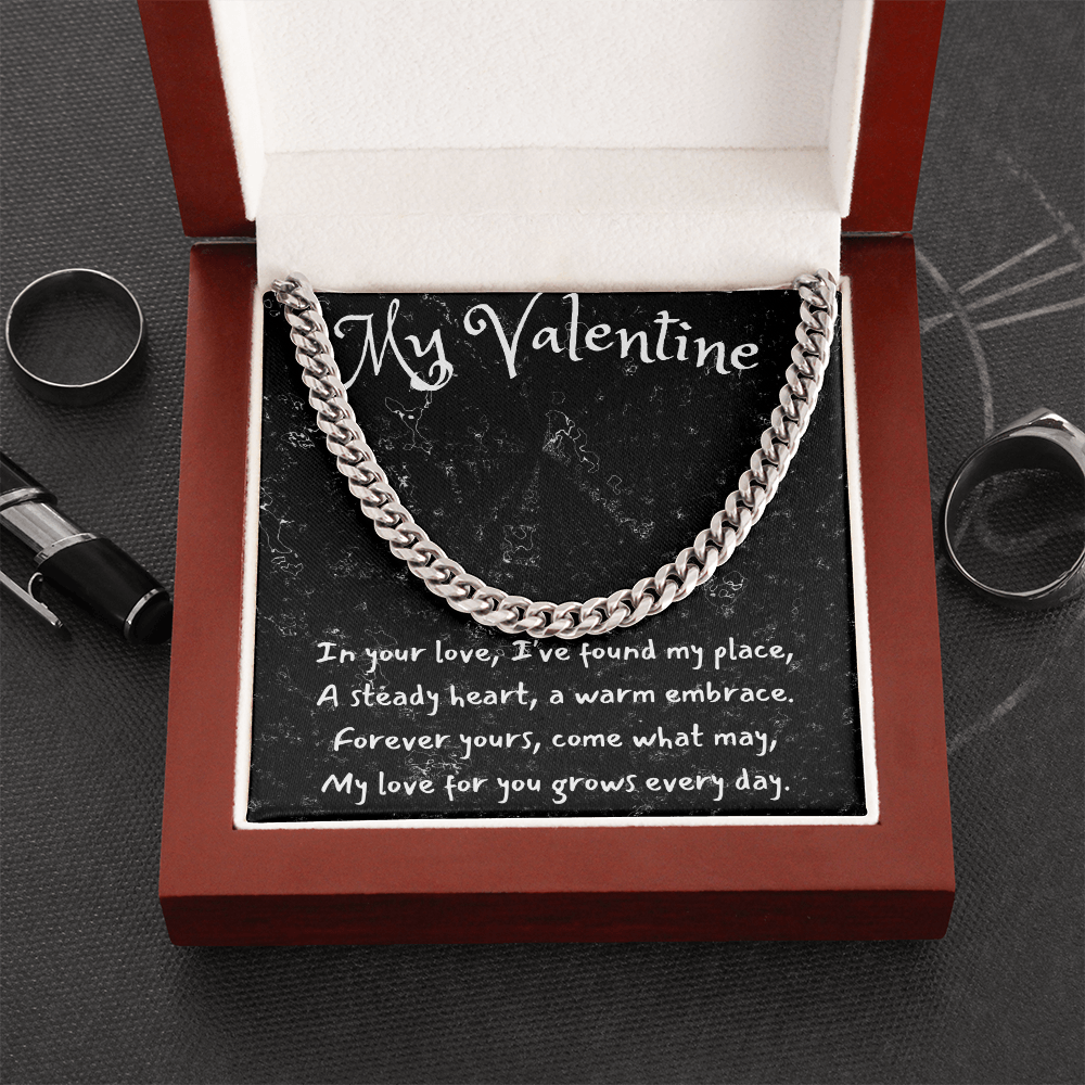 Timeless Elegance: Cuban Chain for Your Valentine